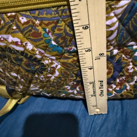 NEW VERA BRADLEY MULTICOLOR PAISLEY BACKPACK . - Picture 10 of 16